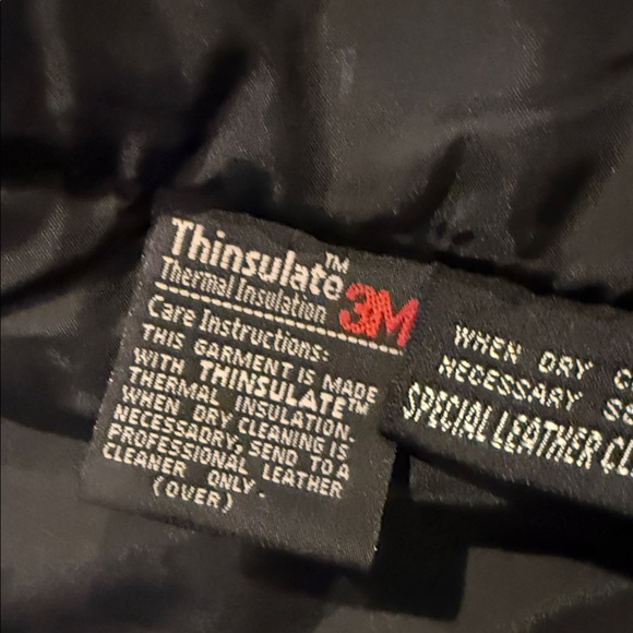 Wilsons Leather Men's Black Trench Coat 3M Thinsulate - Medium - Picture 13 of 16